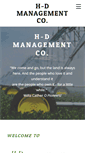 Mobile Screenshot of h-dmanagement.com